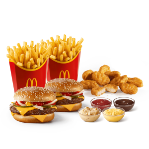 Royal Set (with Chicken McNuggets 9 pcs.)