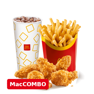 Chicken Wings (5 pcs) Mac Combo Large