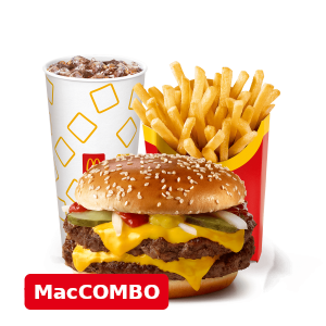 Double Royale Mac Combo Large