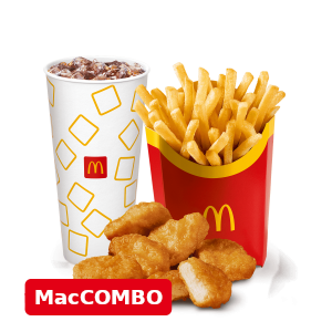 Chicken McNuggets 6 pcs.  Mac Combo Big