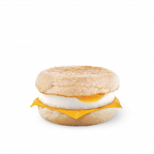 McMuffin with egg and cheese