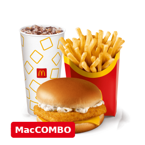 Double Fillet-o-Fish Mac Combo Large