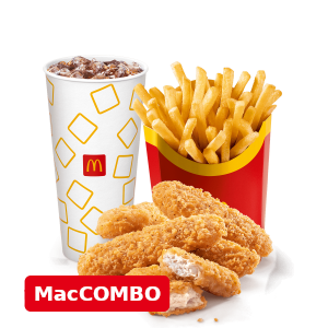 Chicken Strips 5 pcs.  Mac Combo Big