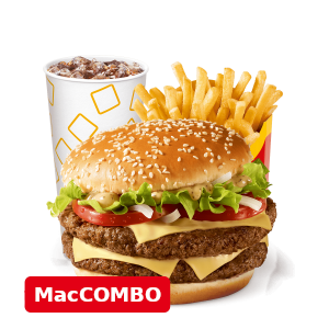 Double Big Tasty Mac Combo