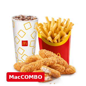 Chicken Strips 7 pcs.  Mac Combo Big